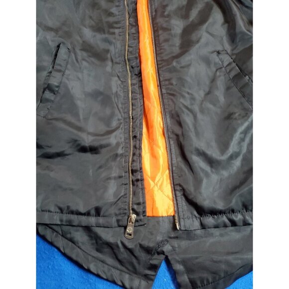 Swiss Cross Original Trailblazer Black Bomber Jacket Youth Size Large (14/16) - Picture 13 of 16